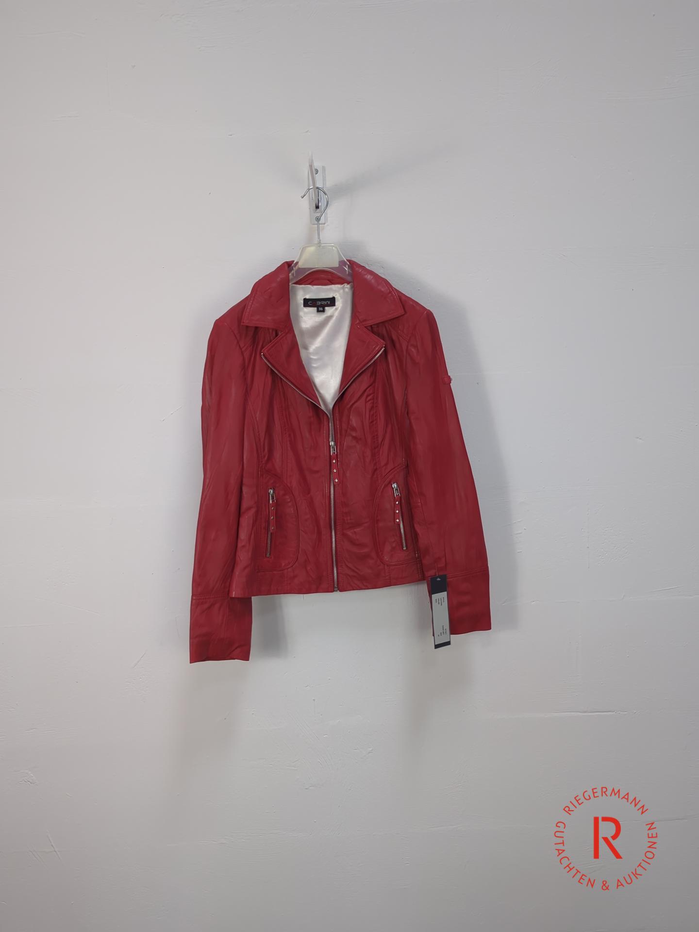 DAMEN LEDERJACKE GRÖSSE 36